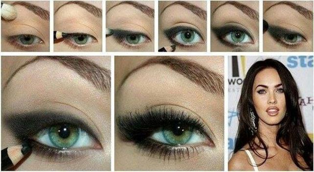 Fox-eye look