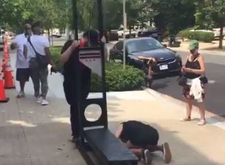 Guillotine Jeff Bezos house