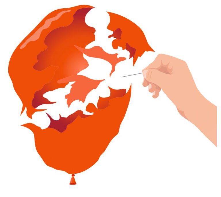 popping balloon