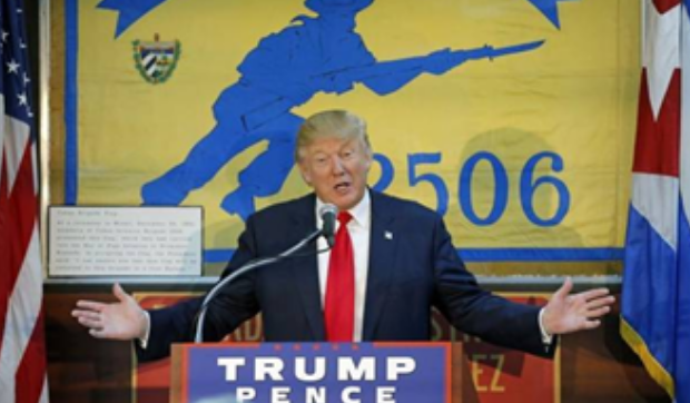 Bay of Pigs Brigade Trump Accepts nomination