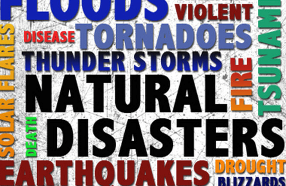 Floods disaster tornado disease