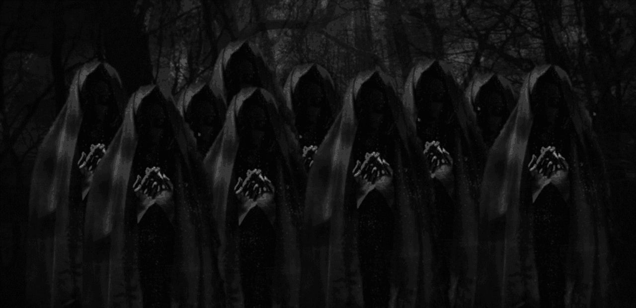 Hooded group all the same