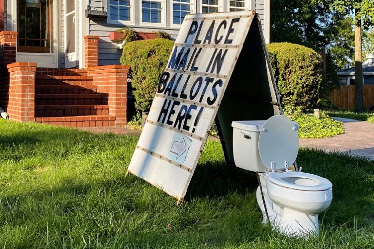 Michigan toilet absentee ballots