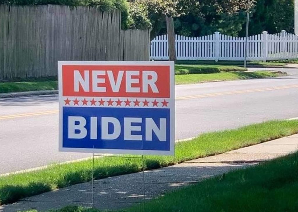 Never Biden