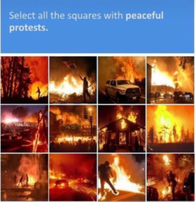 Pick a peaceful protest