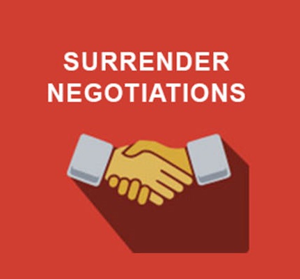 Surrener Negotiations