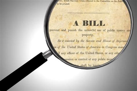 A legislative bill