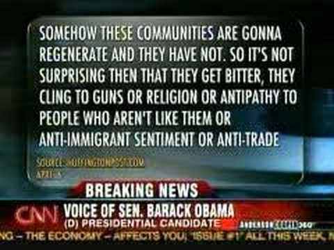 Obama Bitter clingers