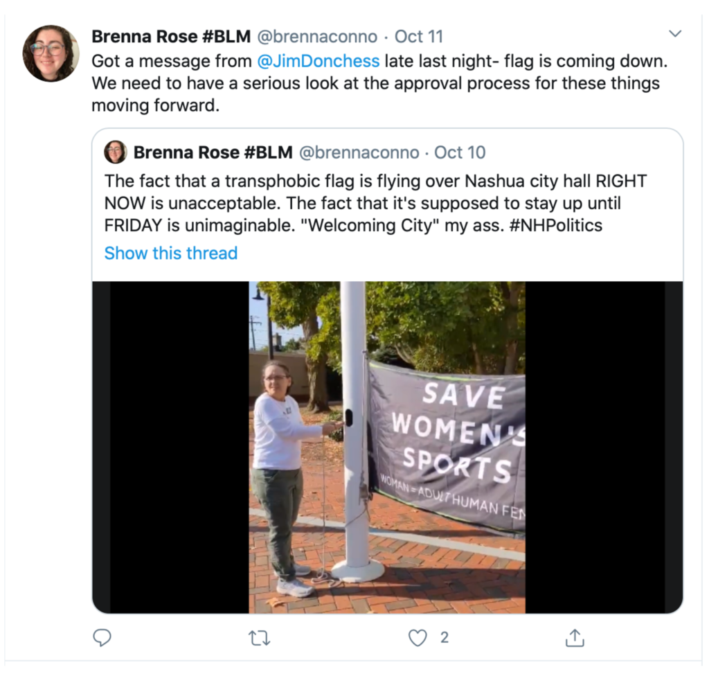 Brenna Connolly Save Womens Sports Tweet