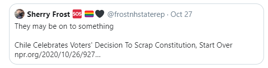 Sherry Frost Scrap the Constitution