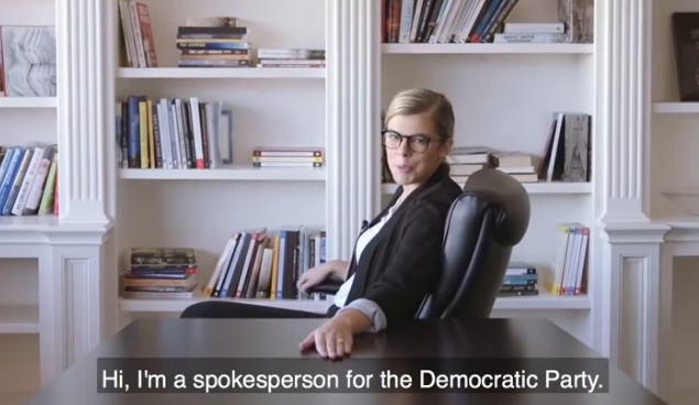 Spokesperson democratic party parody