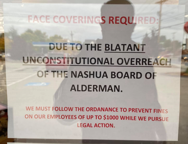 forced face coverings