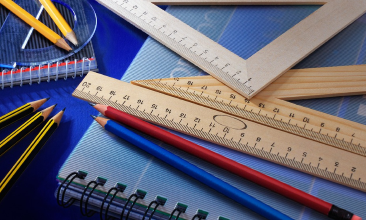 rulers pencils notebooks redesign