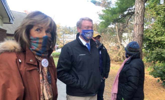 Feltes and Lasky Electioneering