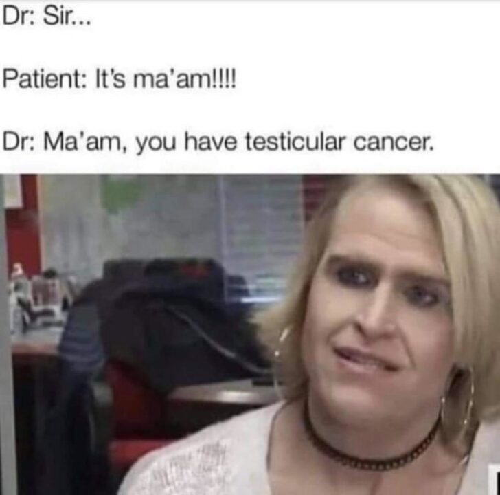 Testicular cancer for a trans woman