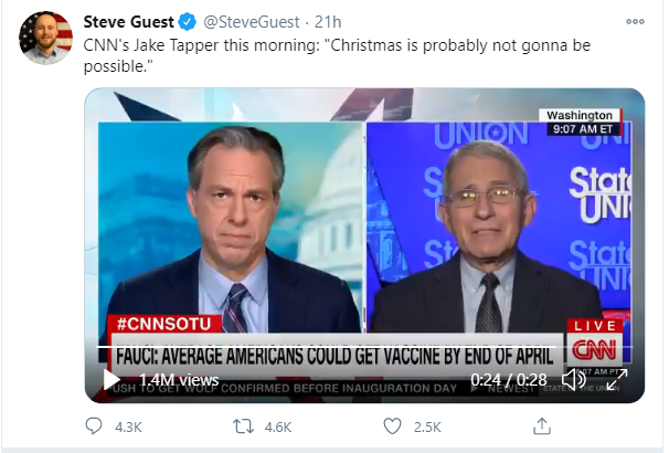 Tapper Fauci Christmas