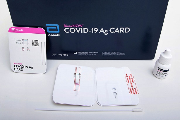 Abbott BinaxNOW COVID-19 Card
