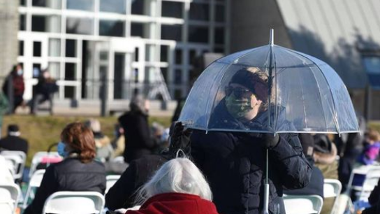 Democrat umbrella covid cropped - Credit Union Leader