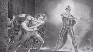 Hamlet Marcellus, Horation and the Kings Ghost v.2