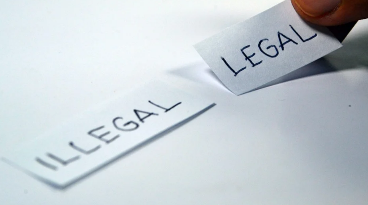 law Illegal Legal