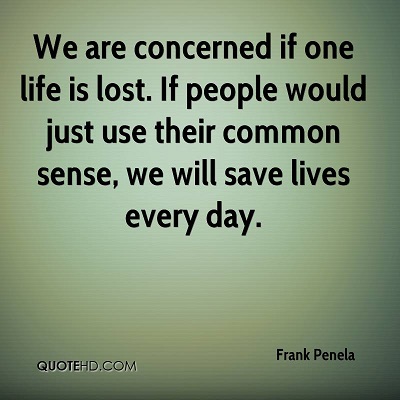 Just one life