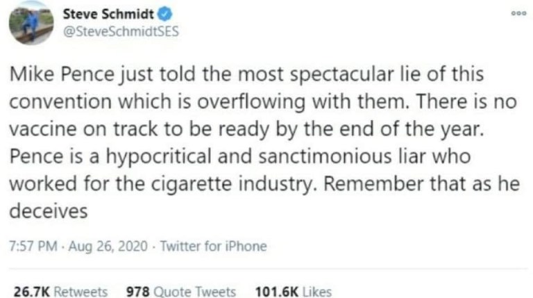 Schmidtt on vaccine