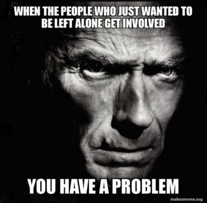 When the Leave Us Alone get involved