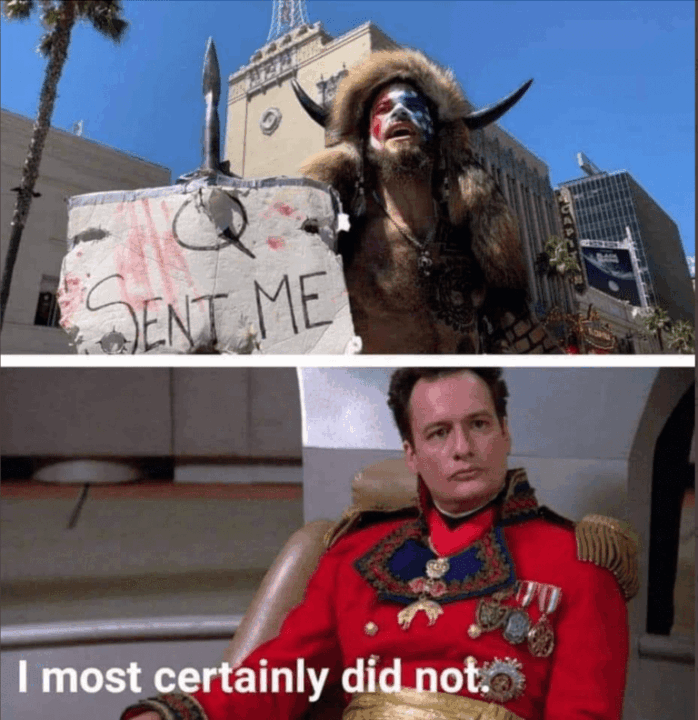 Q didn't send him