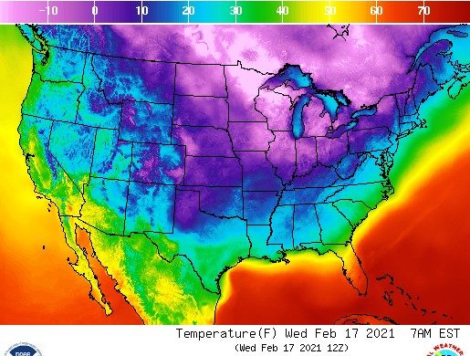 NWS-temp-map-Feb-17-2021