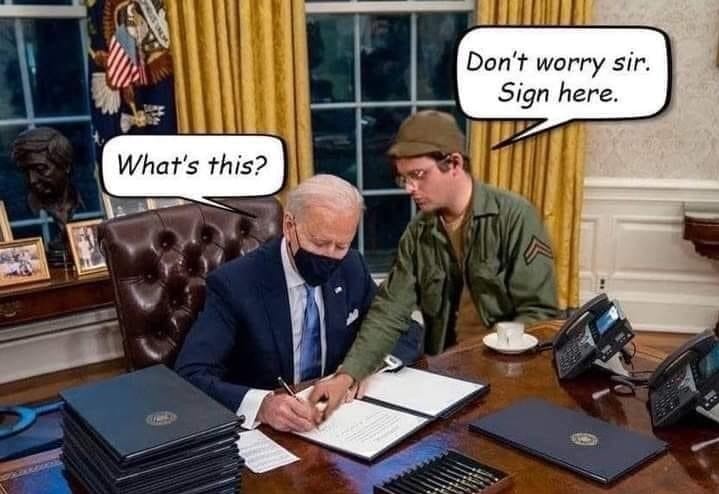 Radar O'Reilly - Joe Biden ,Mash
