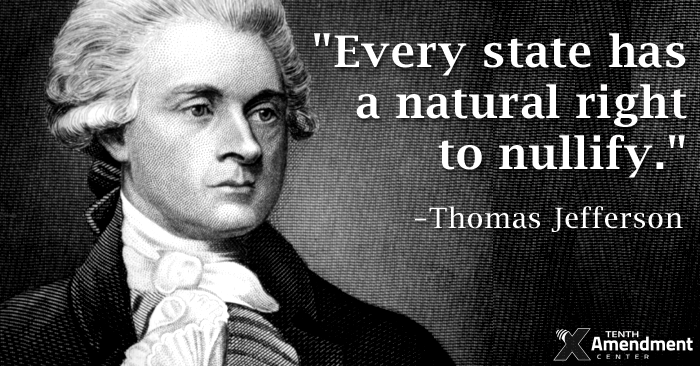 Jefferson right to nullify