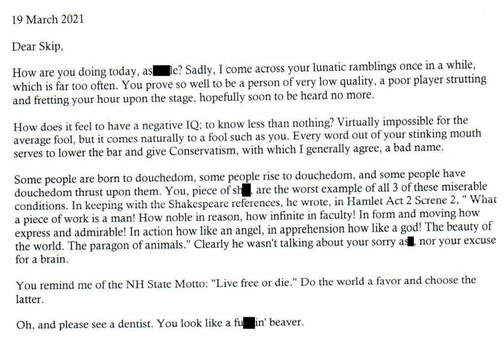 Alan Roebke fan mail