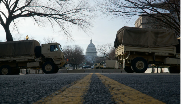 Natinal Guard at the Capitol