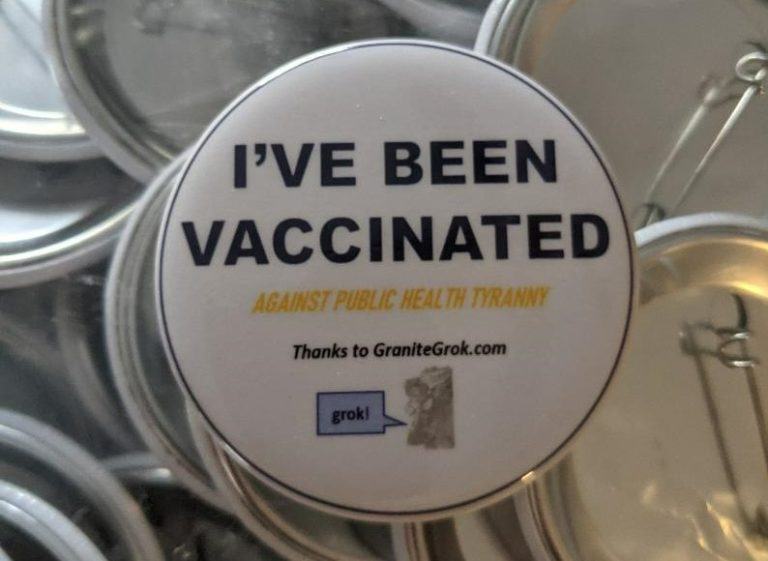 I've been vaccinated against public health tyranny