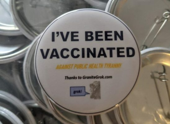I've been vaccinated against public health tyranny