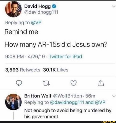 Jesus AR 15