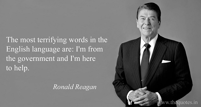 Ronald Reagan - here to help