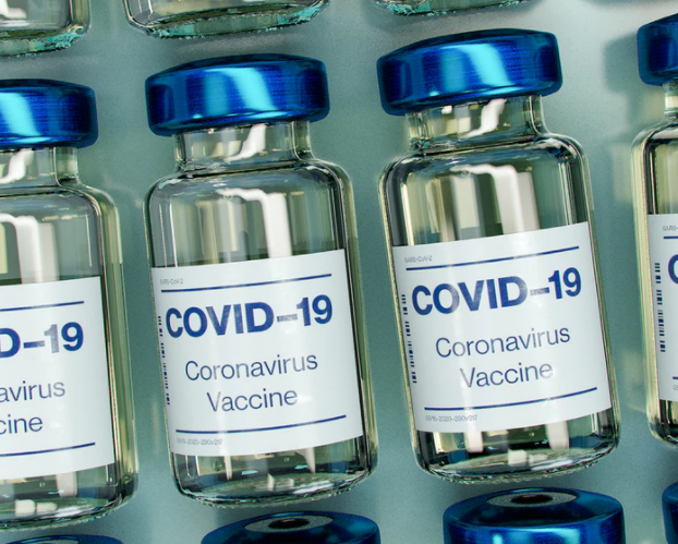 COVID19 vaccine bottles