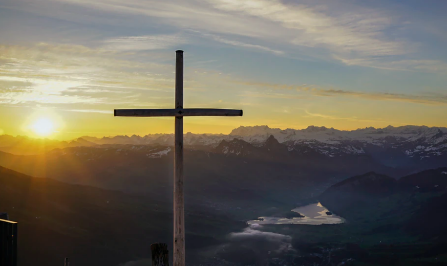 Cross Sunrise Christ