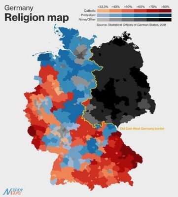 Germany Religion Map