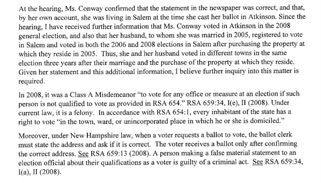 Warmington Letter to NH AG - Patricia Conway