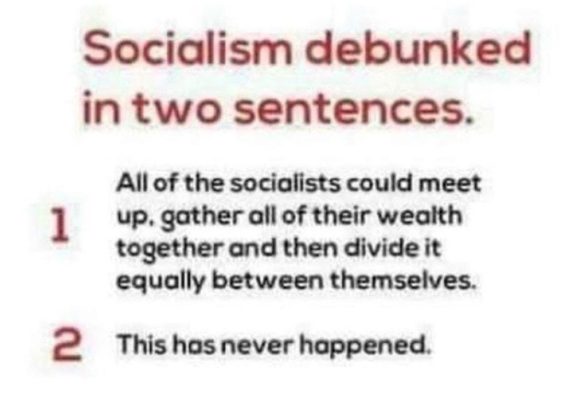 Socialism debunked