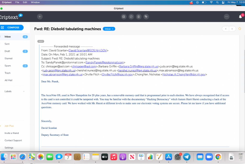 Scanlon email about Accuvotes Hursti