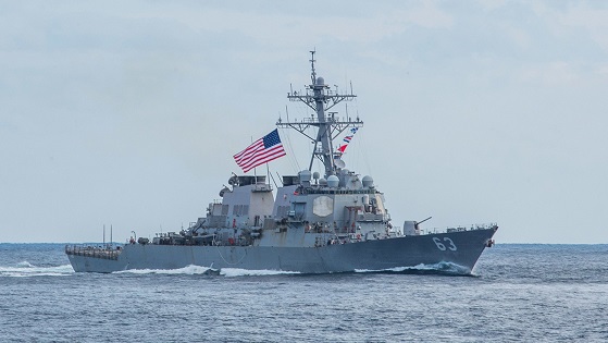 US Navy Destroyer