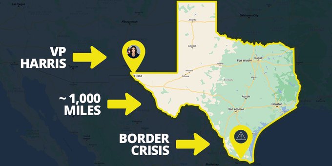 Harris Border Crisis not even close