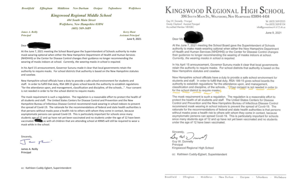 Masked Letter Example