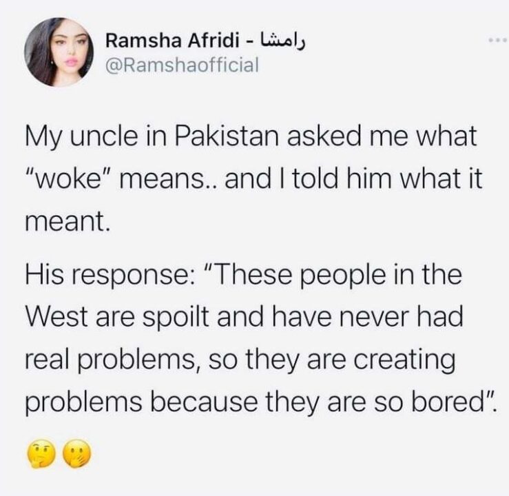 Woke problems the West