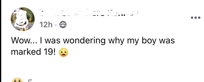 hand stamped at prom response