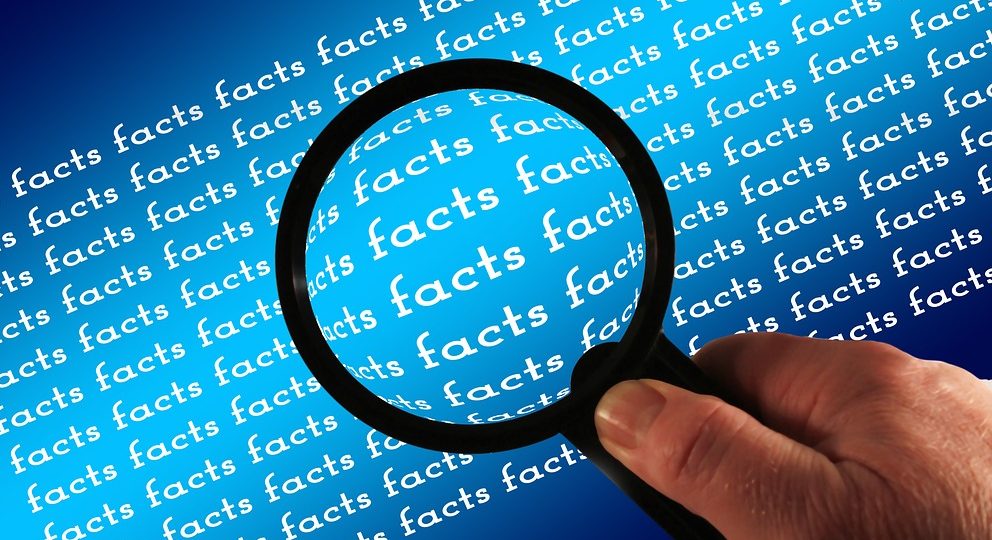 Facts Magnifying glass investigate