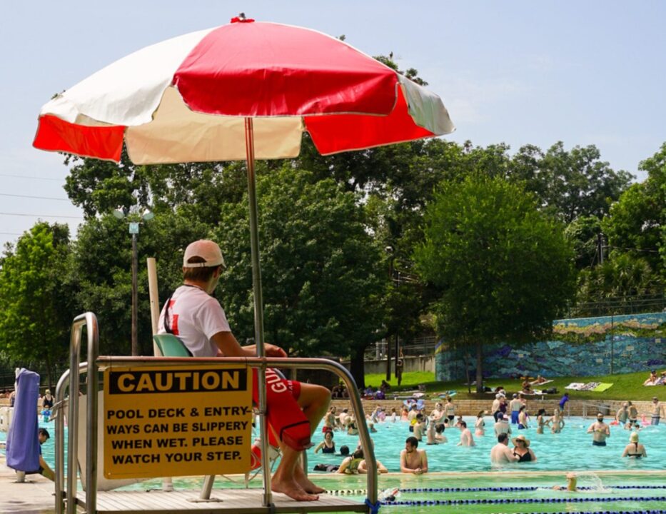 Lifeguard, pool, public pool